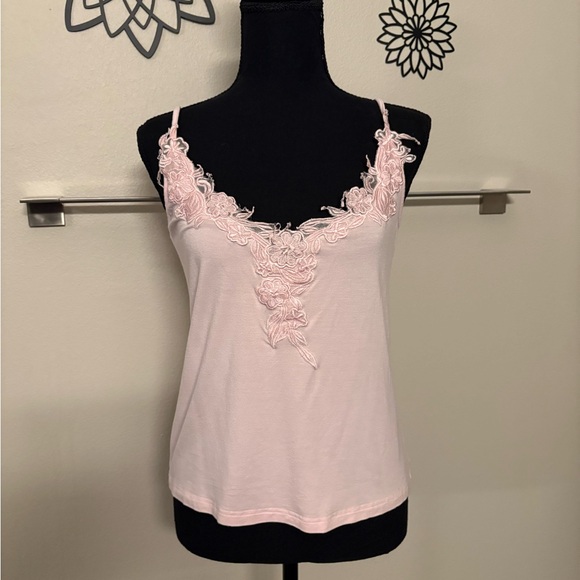 Together Soft Pink Floral Lace Cami - Picture 1 of 3